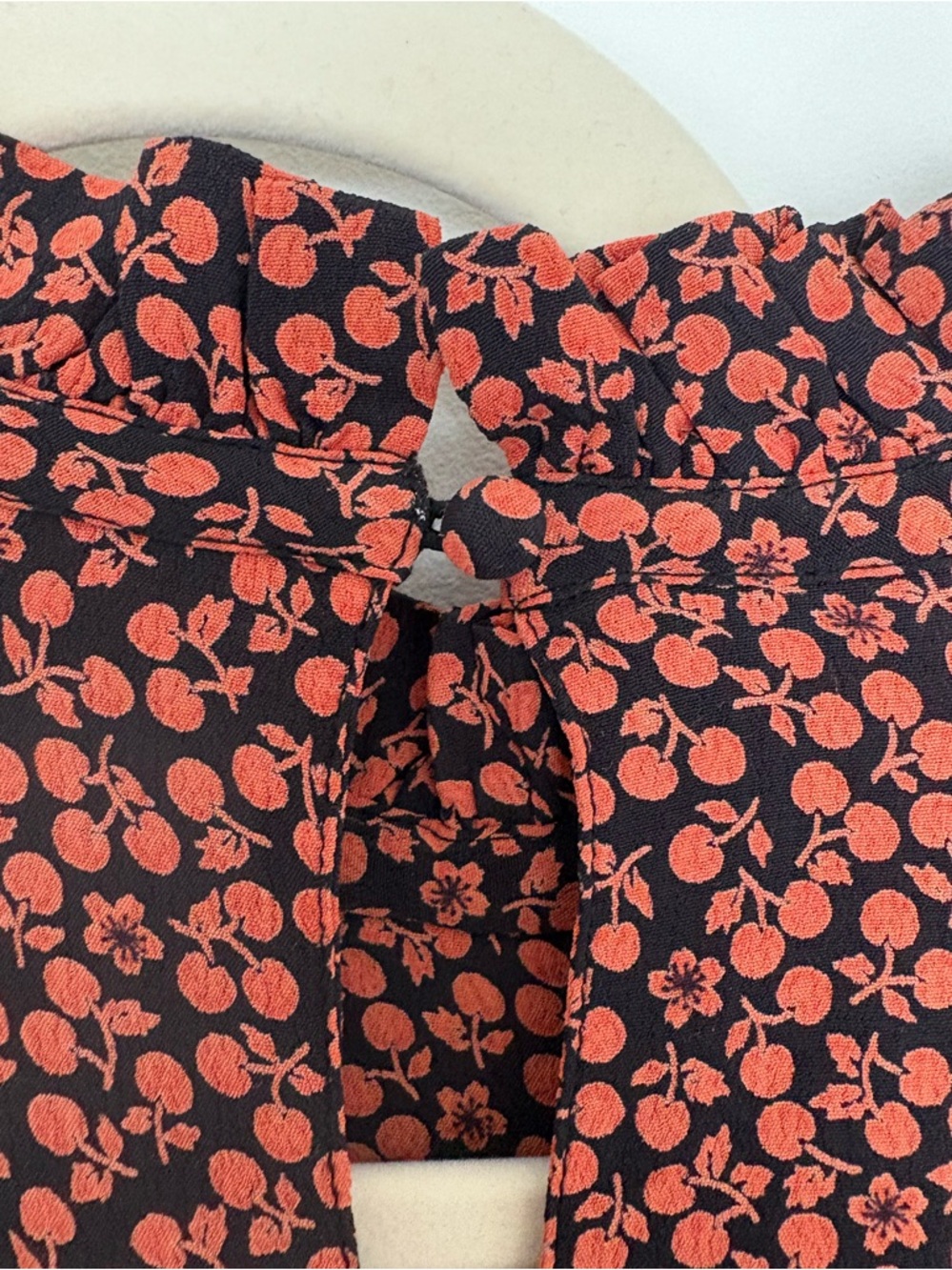 Doên Minuit Cherry Willow Print Mini Dress XS - Picture 9 of 10